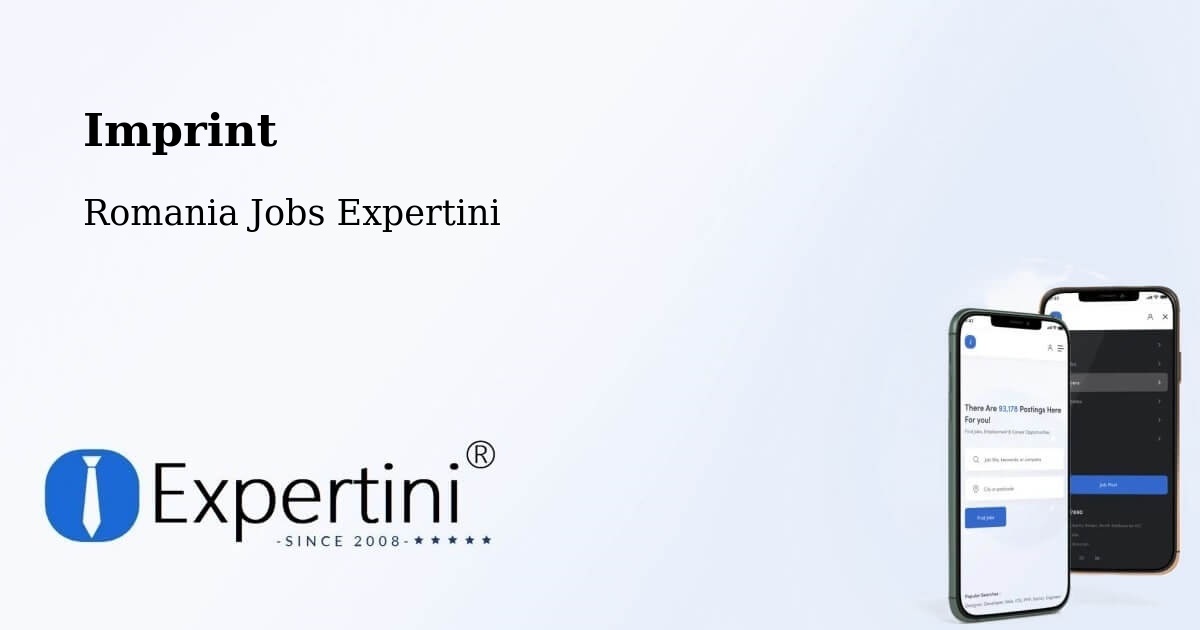 Imprint – Comuna Fărcaşa - Romania Jobs Expertini